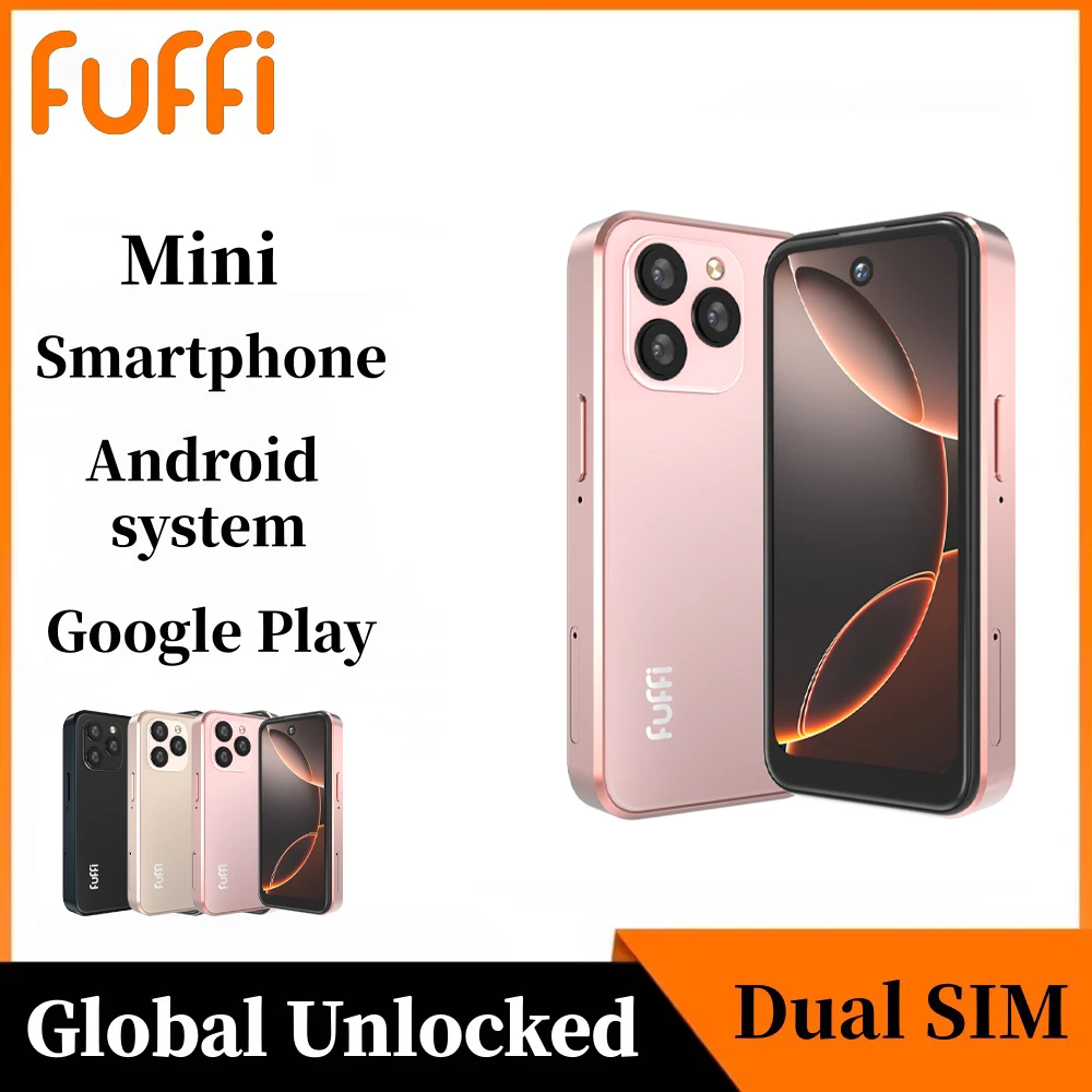 FUFFI I16 Pro Mini Smartphone Android Phone Face ID Portable 8.1 Mini celulare 3.75 Inch HD 16GB ROM 2400mAh Battery Cellphone
