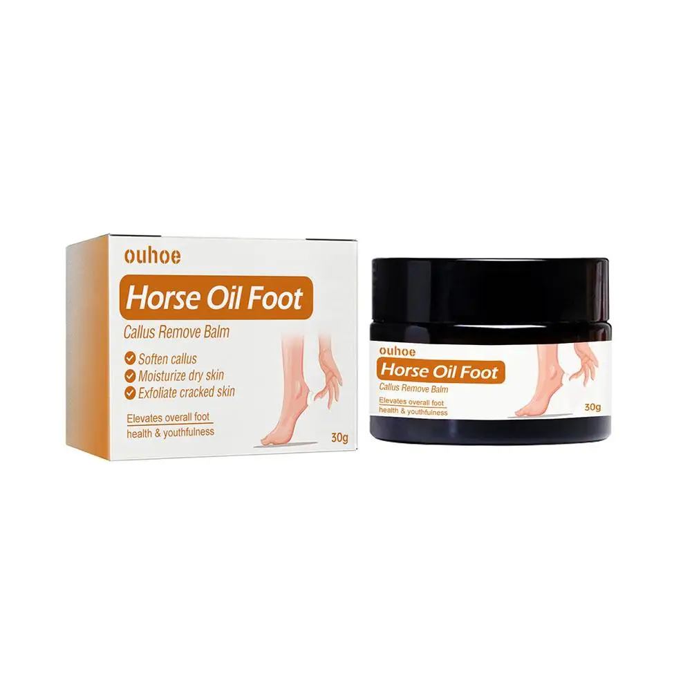 Anti Crack Voetcrème Hiel Gebarsten Reparatie Paard Olie Verwijdering Callus Anti-Drogen Gladde Zorg Voeten Handcrème 30G Huid Dode Sk G2o7