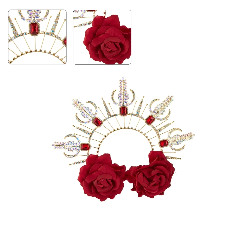 652f Angel Design Bandband Band Carnival Party Hair Hoop Festival Festival Cheppiece for Kids