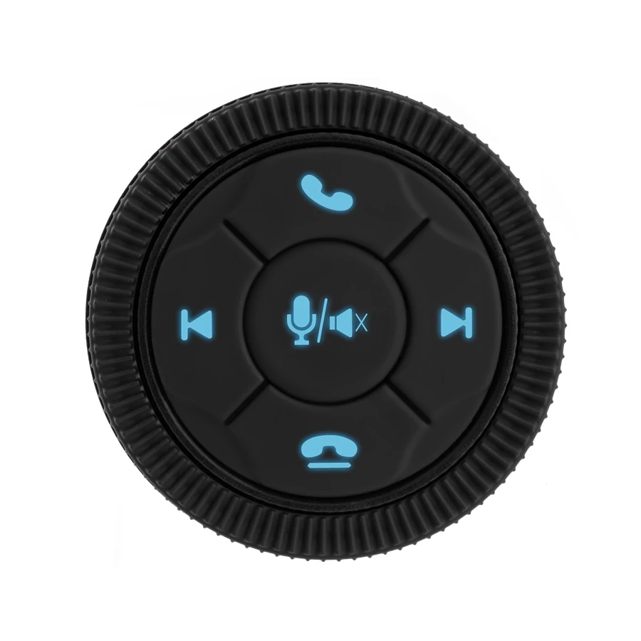 Universal Key LED bluetooth Hands Free Car Wireless Steering Wheel Control Button For Car Android DVD/GPS