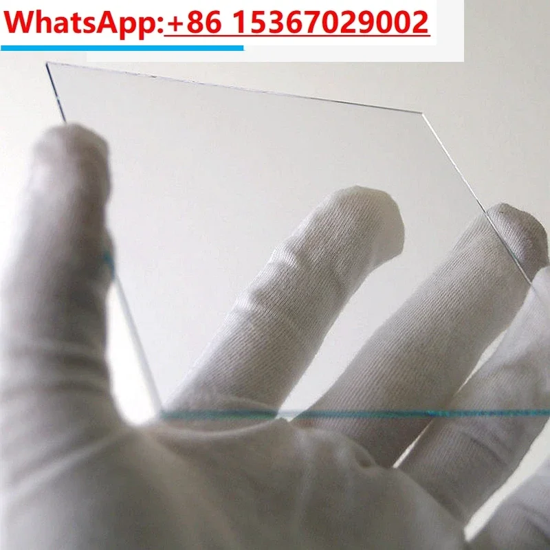 12Pcs  Less Than 7 ohm/sq 100x100x1.1mm  Lab Transparent Conductive Indium Tin Oxide ITO Glass Coated Glass