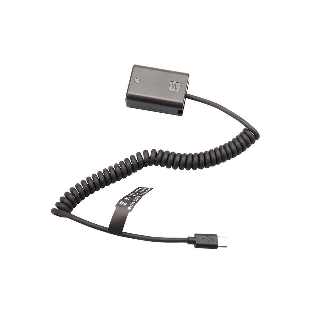 Typ-C PD Dummy-Akku-Kit für Fujifilm Canon Nikon Sony Panasonic, 9V Powerbank zu 7,4-8,4V für Akkuanzeige – Detail 39