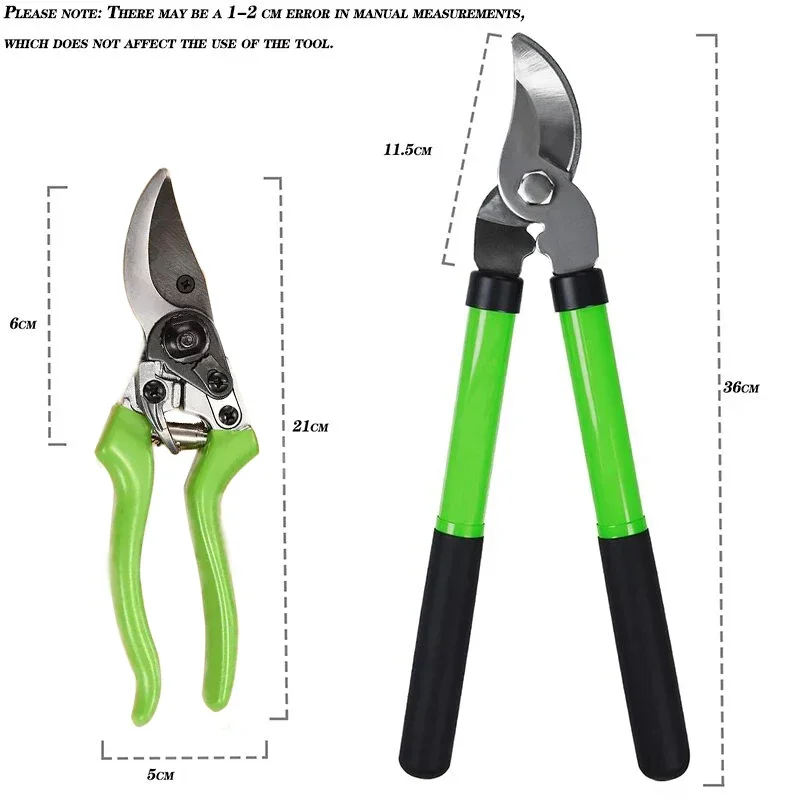 Loppers For Tree Trimming Garden Shears Set Branch Cutter Pruning Shears Loppers For Gardening Plants Flowers and Tree Trimmer