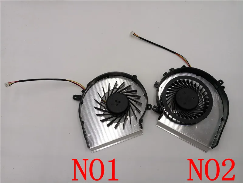 CPU AND GPU Cooling Fan For MSI GE72 GE62 PE60 PE70 GL62 GL72 2QD 2QE 2QF PAAD06015SL 3pin 0.55A 5VDC N303 N302