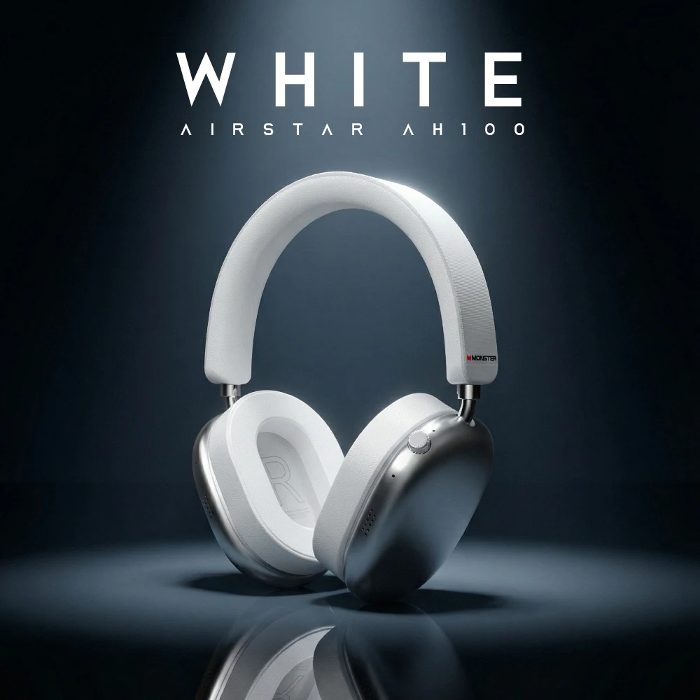 Monster AH100 ANC Over-Ear Headphone Bluetooth 6.0 -45dB Active