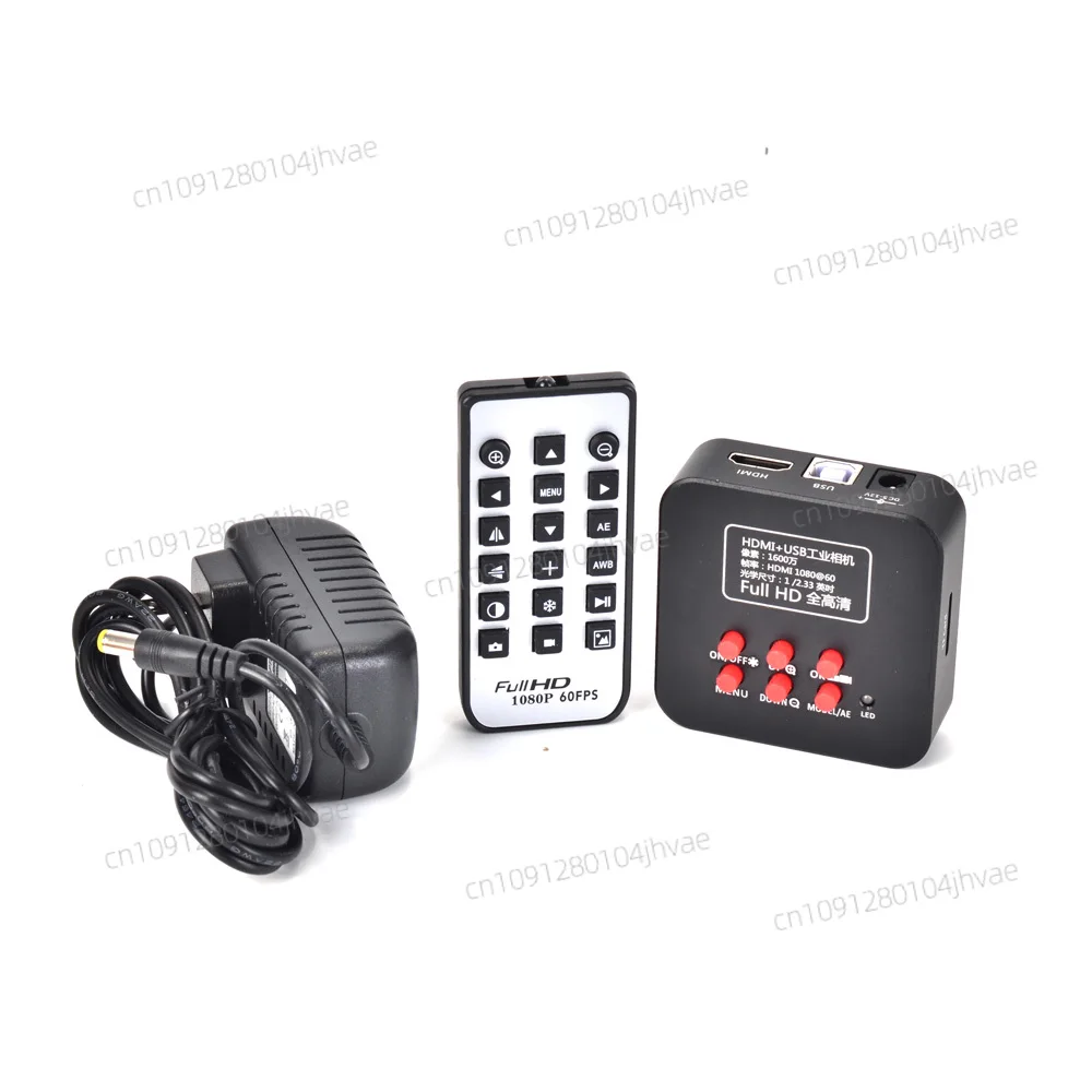 

16MP HDMI USB 1080P HD Digital Industry Video Inspection Microscope Camera Set TF Card Picture Video Recorder