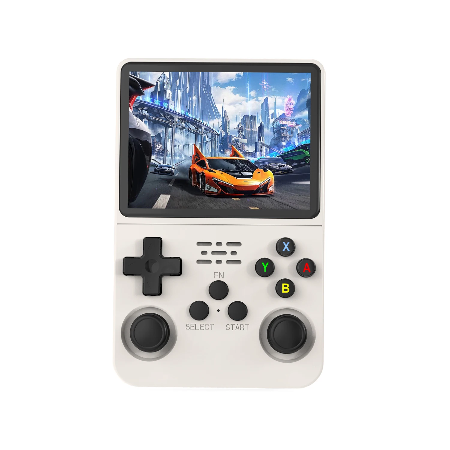 

R36S Retro Handheld Game Console - 3.5 Inch IPS Screen, 64GB/128GB, Portable Gaming Device with Built-in Games
