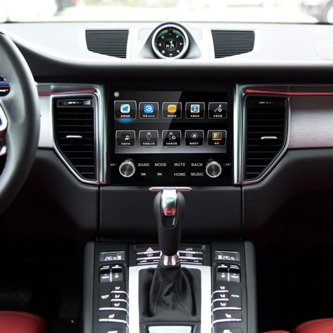 

8 inch Android Screen Car Stereo Radio DVD Multimedia Player Head Unit For 2014-2017 Porsche Macan GPS Navigation WIFI Carplay