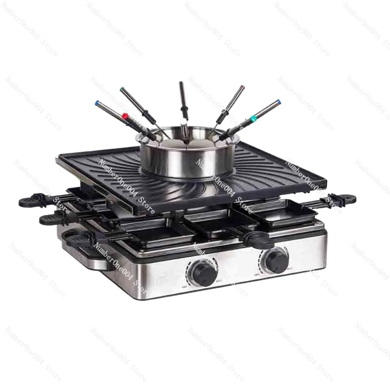 Applicable to Non-smoking electric vertical barbecue grill Indoor electric barbecue fondue