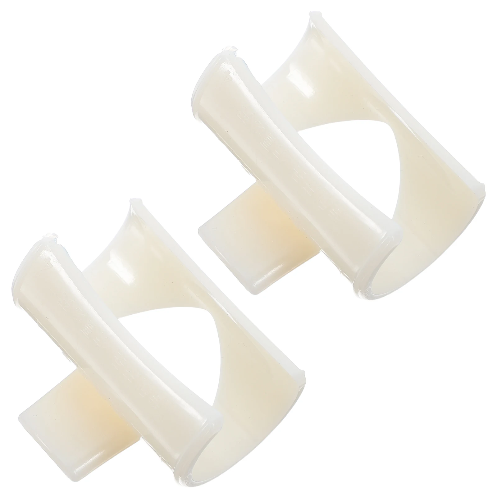 

2 Pcs Accessories Flute Mouthpiece Blowing Helper Plastic Chinese Wind Practice Nozzle