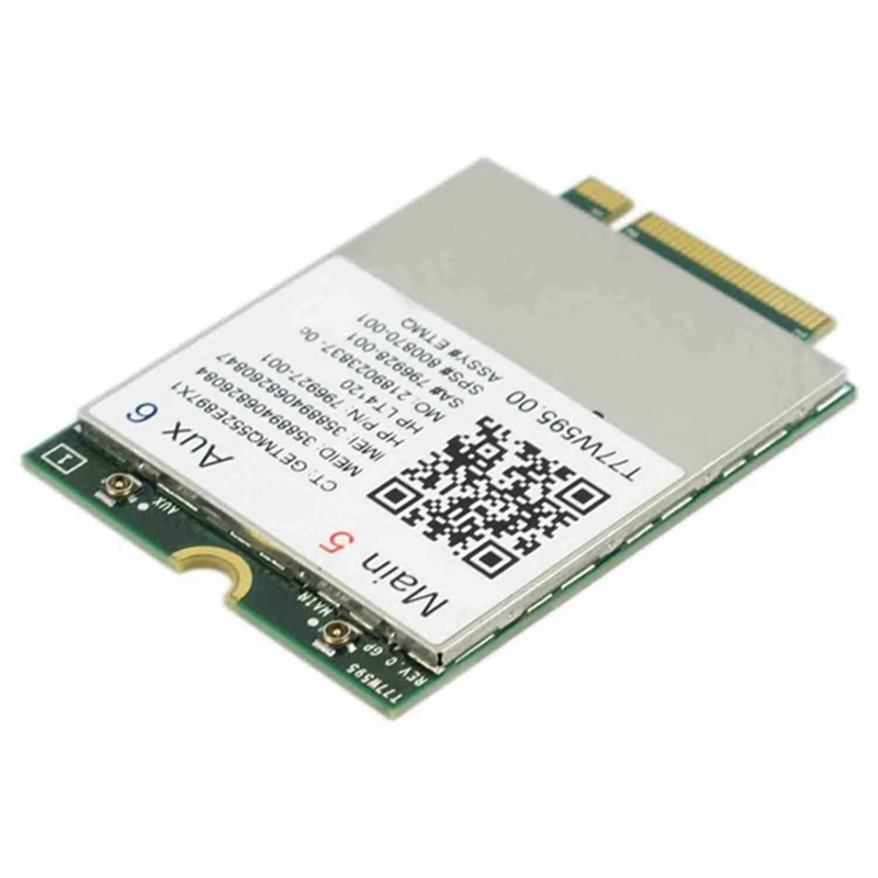 Lt4120 X5 LTE T77W595 796928 -001 Modem 4G WWAN M.2 150 Mbps do HP Probook/EliteBook 820 840 850 745 G3 640 650 645 G2