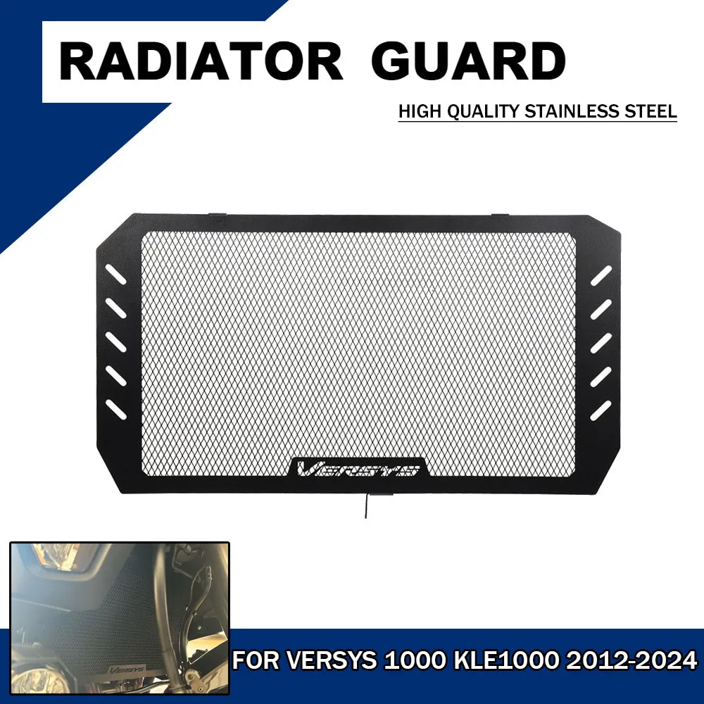 

For Kawasaki Versys 1000 Versys1000 2012-2021 2022 2023 2024 KLE1000 Motorcycle Radiator Protective Cover Protector Grille Guard