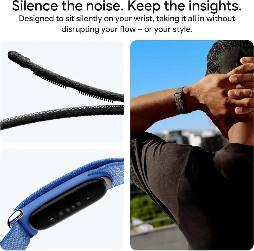 Original Nylon Loop Strap for Google Fitbit Air Smartwatch Accessories Sport Breathable pulseira Bracelet Correa fitbit air band image 4