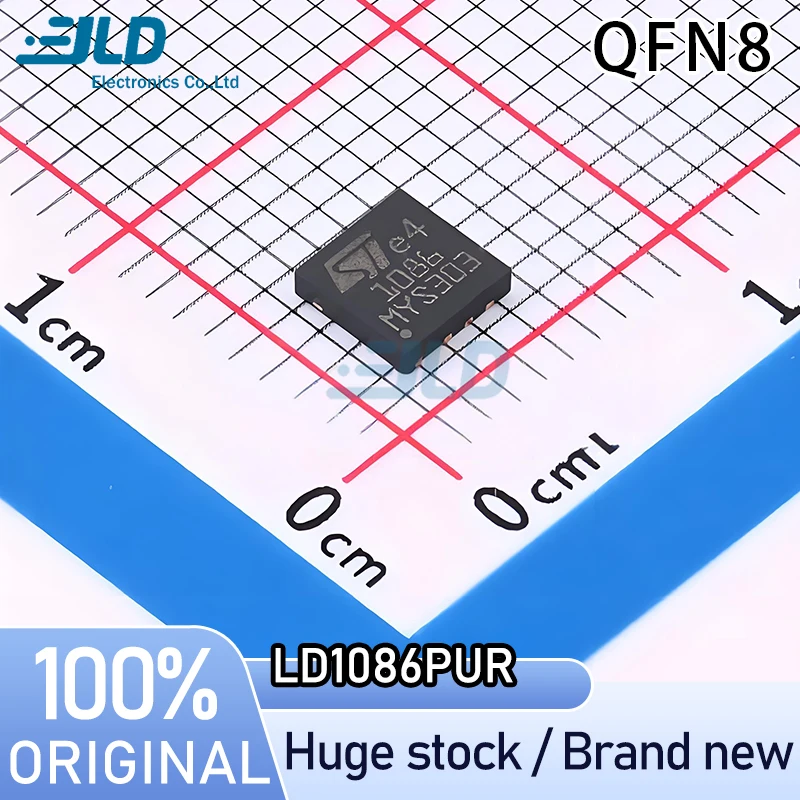 

(3-10piece) 100% New LD1086PUR QFN8 Chipset Professional one-stop ordering Adequate stock Chip Electronics