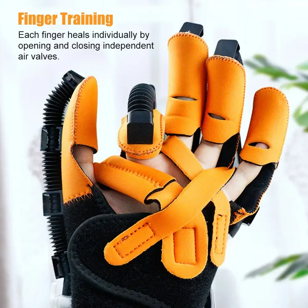 Hand Rehabilitation Glove Hand stroke glove Rehabilitation Device for Hemiplegia Cerebral Infarction exerciser Finger exerciser