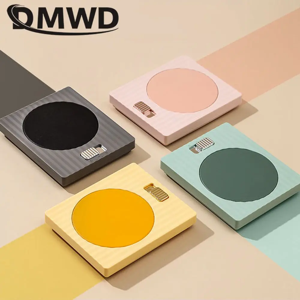 DMWD бытовая нагревательная подставка, электрическая плита, подогреватель чая с молоком, кофе, водонагреватель, нагревательная подставка для чашки, постоянная температура 110/220 В