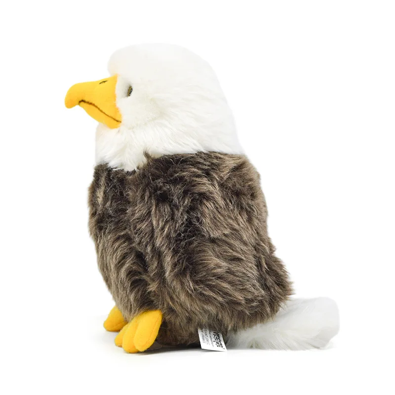 ตุ๊กตาขนนุ่มรูปนกอินทรีเหมือนจริง น่ารัก ขนาดเล็ก ของตกแต่งบ้าน สวน ถ่ายรูป ของประดับตกแต่ง นกปลอม