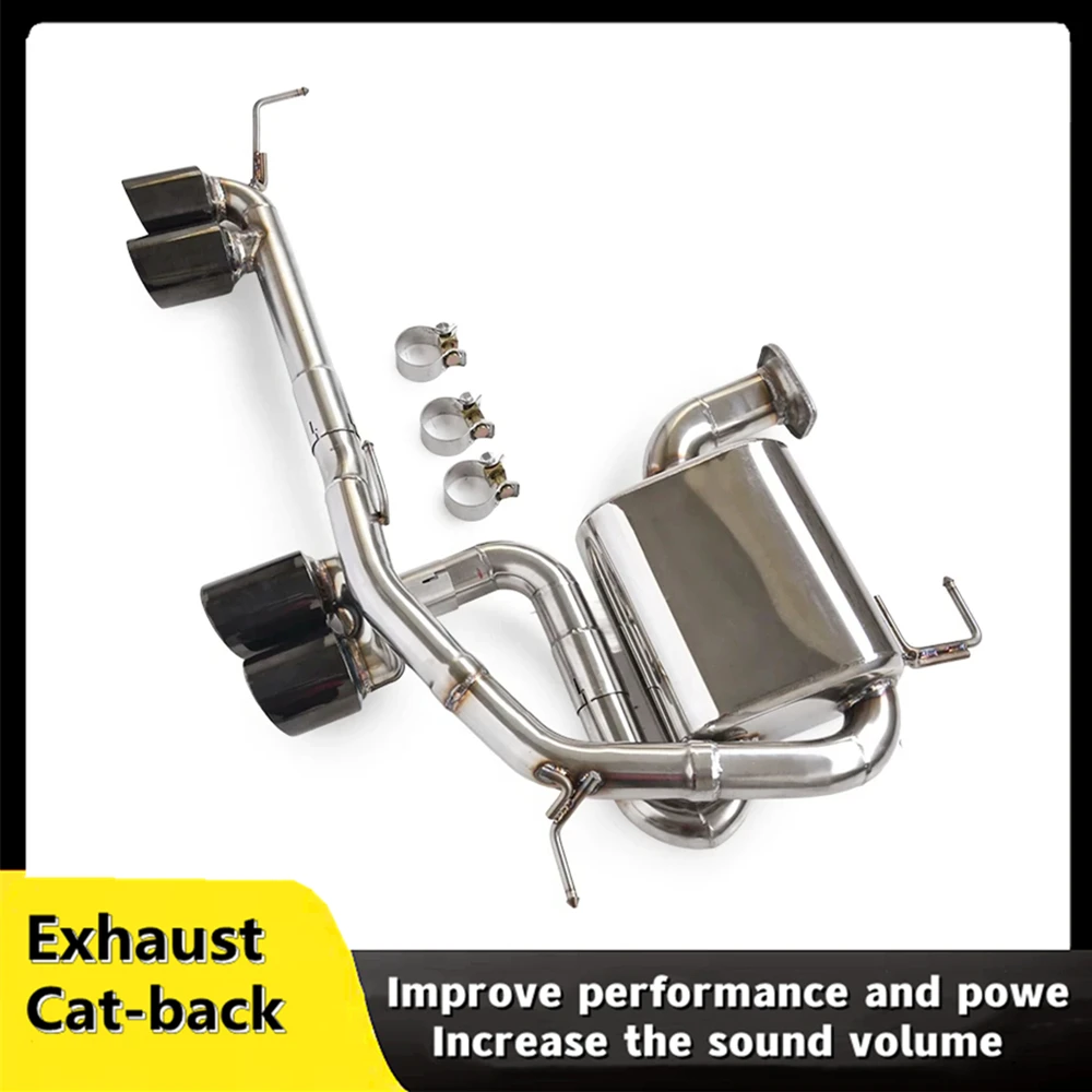 

Customized for BMW 3 Series E90 320i 318i 325i stainless steel tail exhaust muffler exhaust cat back