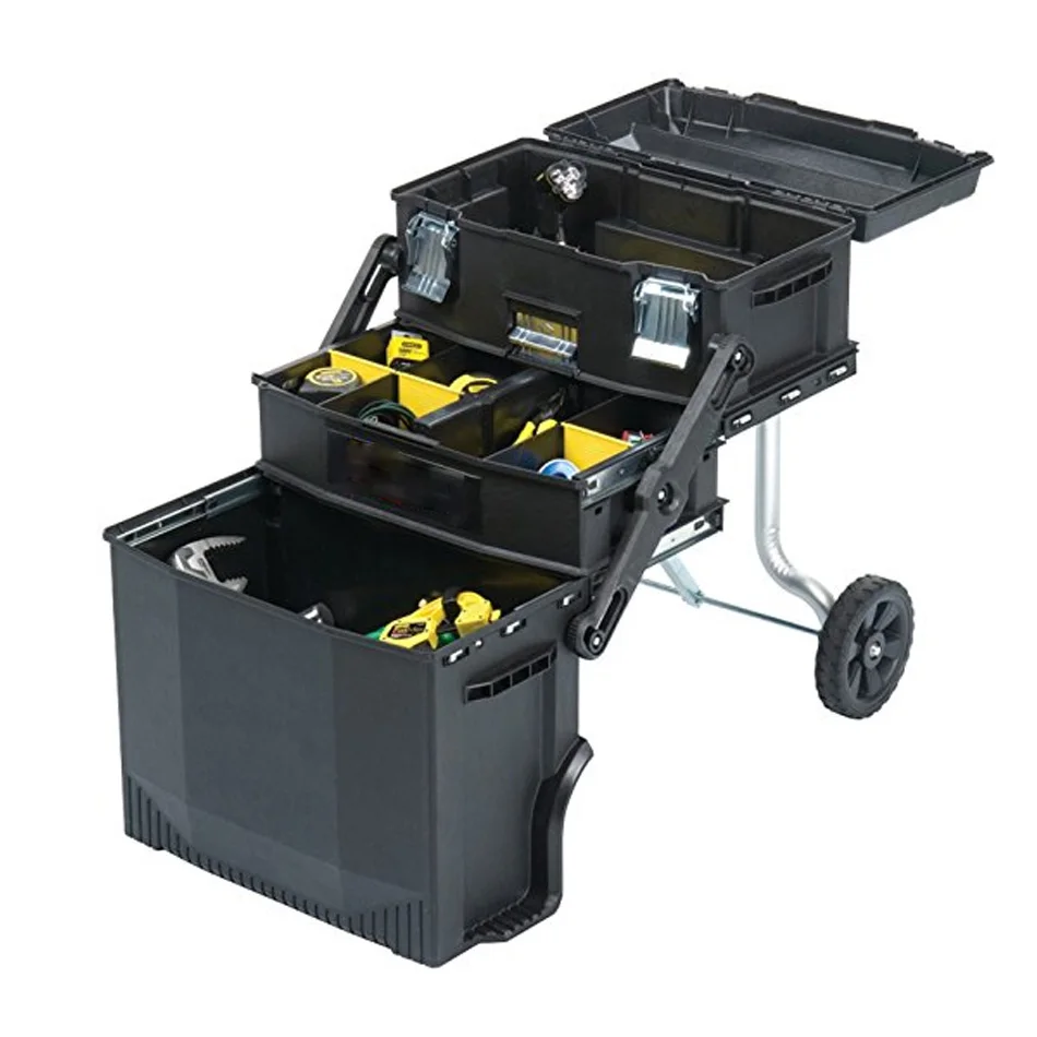 

4 Layer Separate Portable Multi-function Trolley Toolbox Portable Hardware Combination Tool Cart