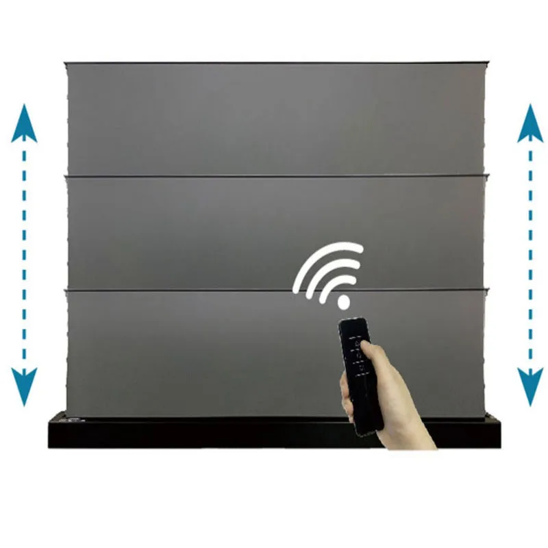 Motorized Floor Rising Projector Screen 100