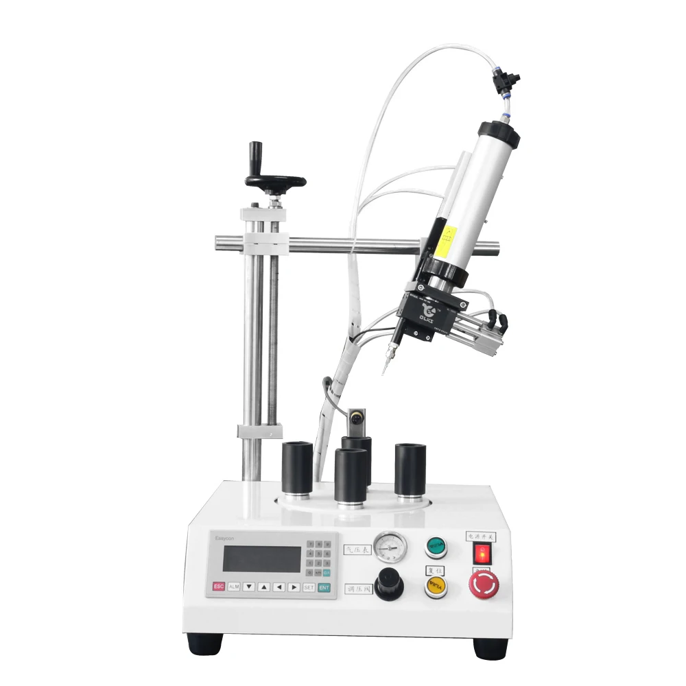 Immagine 5: Macchina Dispensatrice Automatica di Silicone ad Alta Pressione da 2600ml, Dispensatore di Colla da Tavolo a 3 Assi