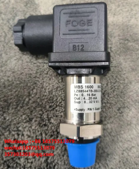 FOR Danfoss Pressure Transmitter MBS1600 063G2888 Danfoss Pressure Sensor 0-16 Bar, New