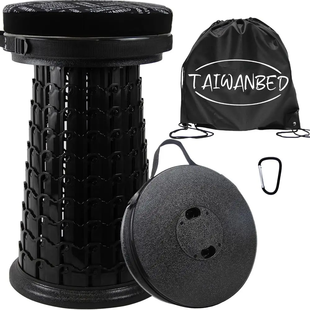 

Сверхпрочный складной стул XXXL с подушкой и сумкой для переноски, выдерживает нагрузку до 450 кг, высота 51 см, ширина 33 см, идеально подходит для активного отдыха и кемпинга.