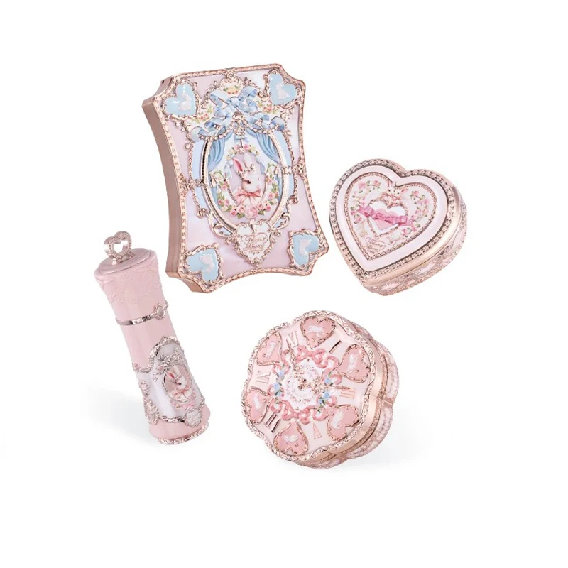 Flower Knows Bunny Garden Collection Gift Sets Makeup Lip Cream Blush Cushion Cream Foundation Makeup Kit Full Professional