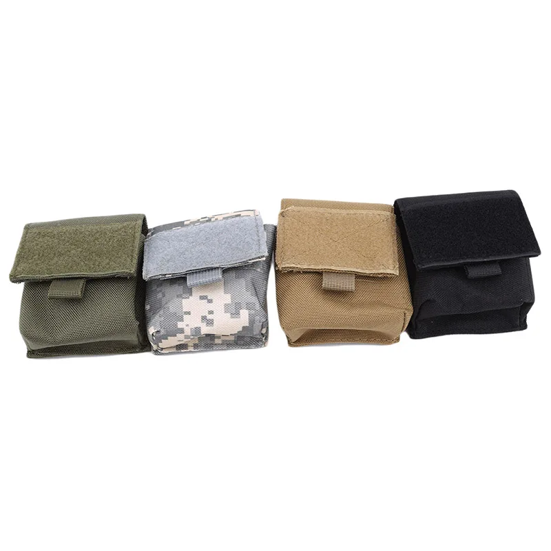 Vendita calda Outdoor Combat Magazine Pouch torcia guaina caccia Camo Bag portasigarette Mini borsa per attrezzi da caccia