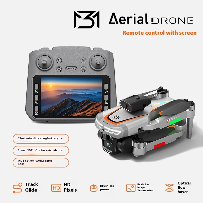 High Definition Photography Drone Remote Control With Screen Control Return Obstacle Avoidance Quadcopter Aerial Photography
