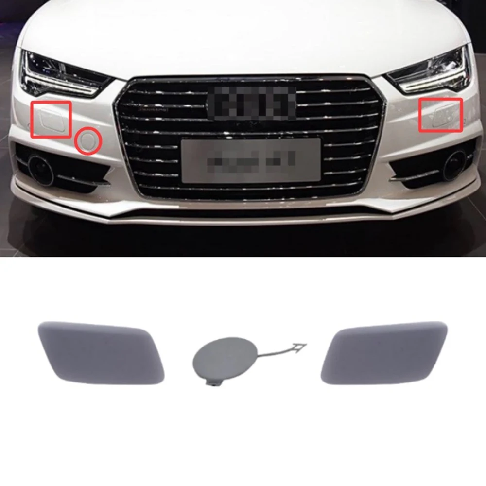 

Крышка омывателя фар для Audi A7 S7 2016-2018, крышка переднего бампера, решетка S-Line, сменные аксессуары для бампера, неокрашенные