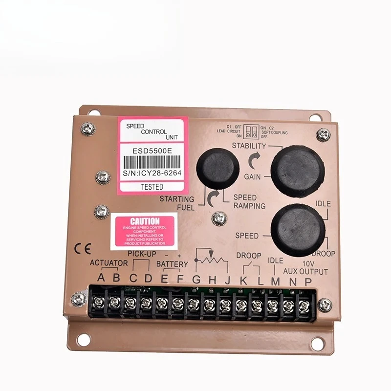 ESD5500E Electronic Speed Controller  Generator Engine Speed Governing Control Board