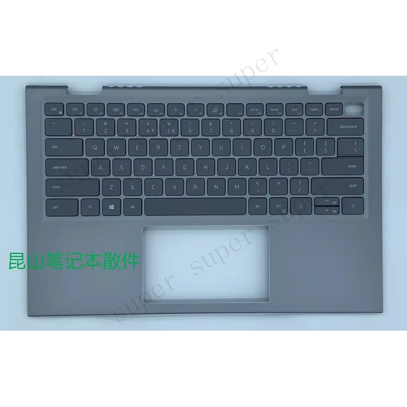 S+   1pc For  Dell Inspiron 14 5000 5410 5415 2IN1 Palmrest Keyboard Cover 04GR69