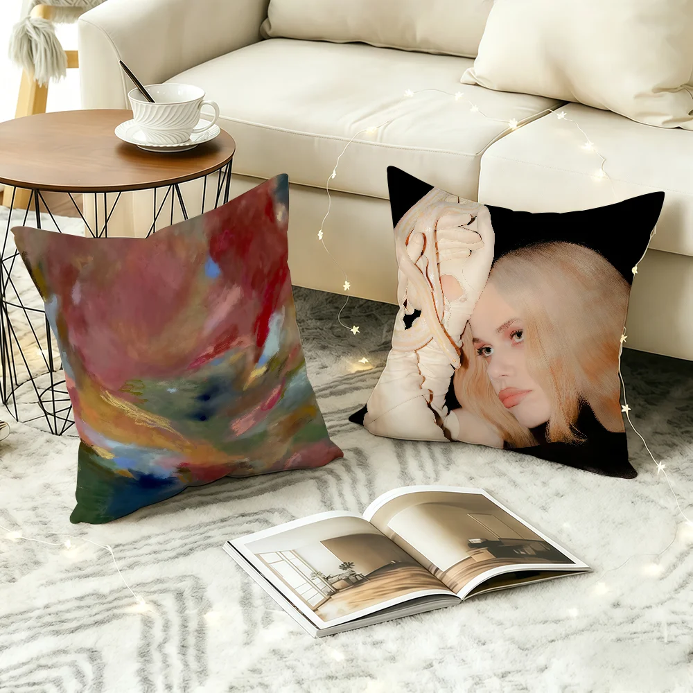 Singer Lizzy M-McAlpine cushion cover Comfortable Decorative For Bedroom Living room Dormitory Picnic and Holiday Decoration