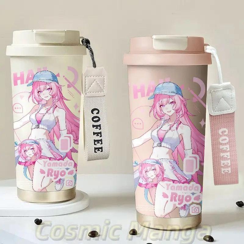 

Honkai: Star Rail Cyrene Large Capacity Thermos Insulated Cup Stainless Steel Water Cup Portable Dual Drinking Cup