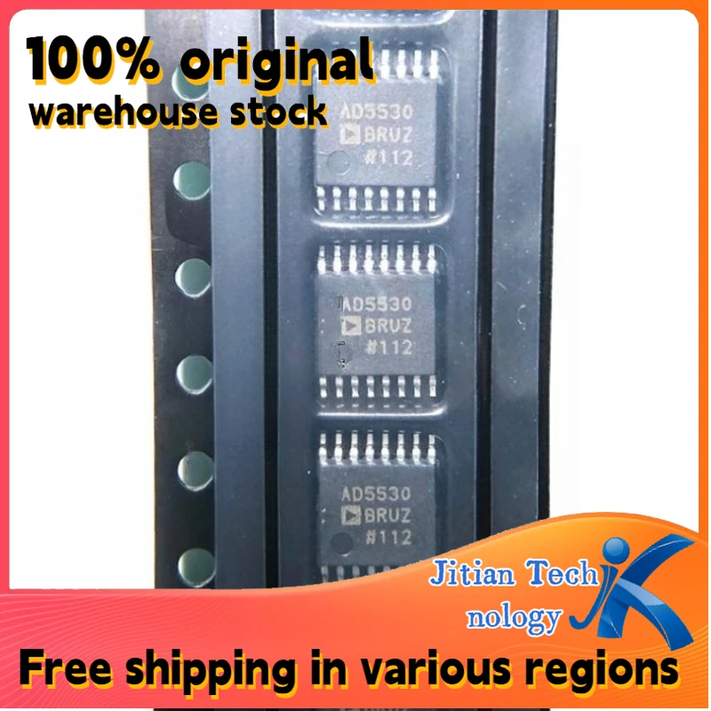 1PCS 100% new AD5530BRUZ logo AD5530 TSSOP16 Professional distribution Channel direct sales