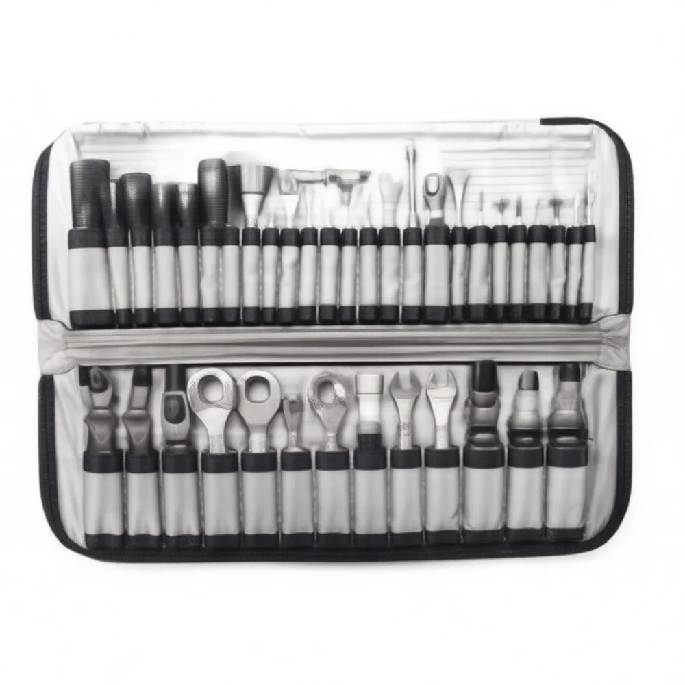 Waterproof Tool Storage Bag Oxford Fabric PU Material Electrician Hardware Maintenance Heavy Duty Organizer Pouch Durable