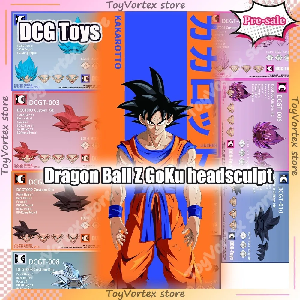 

DCG Toys Dragon Ball Z Shf Super Saiya Son GoKu голова головы SSJ Наборы ПВХ Аниме Фигурка Модель Коллекция Игрушки Подарки