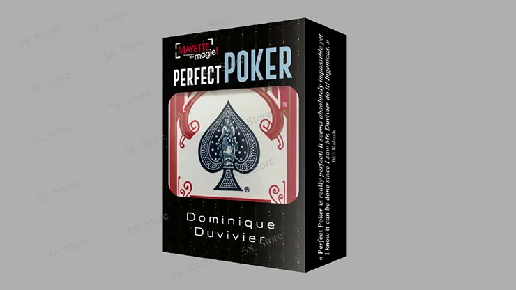 

Perfect Poker (Онлайн-инструкции) Магические трюки Доминика Давимира (58, загрузка в магазине)