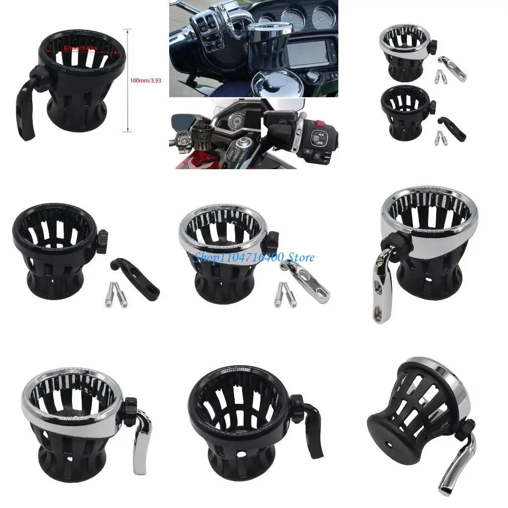 

y1gd Water Bottle Holder for Wing GL1800 Motorcycle Handlebar Accessory