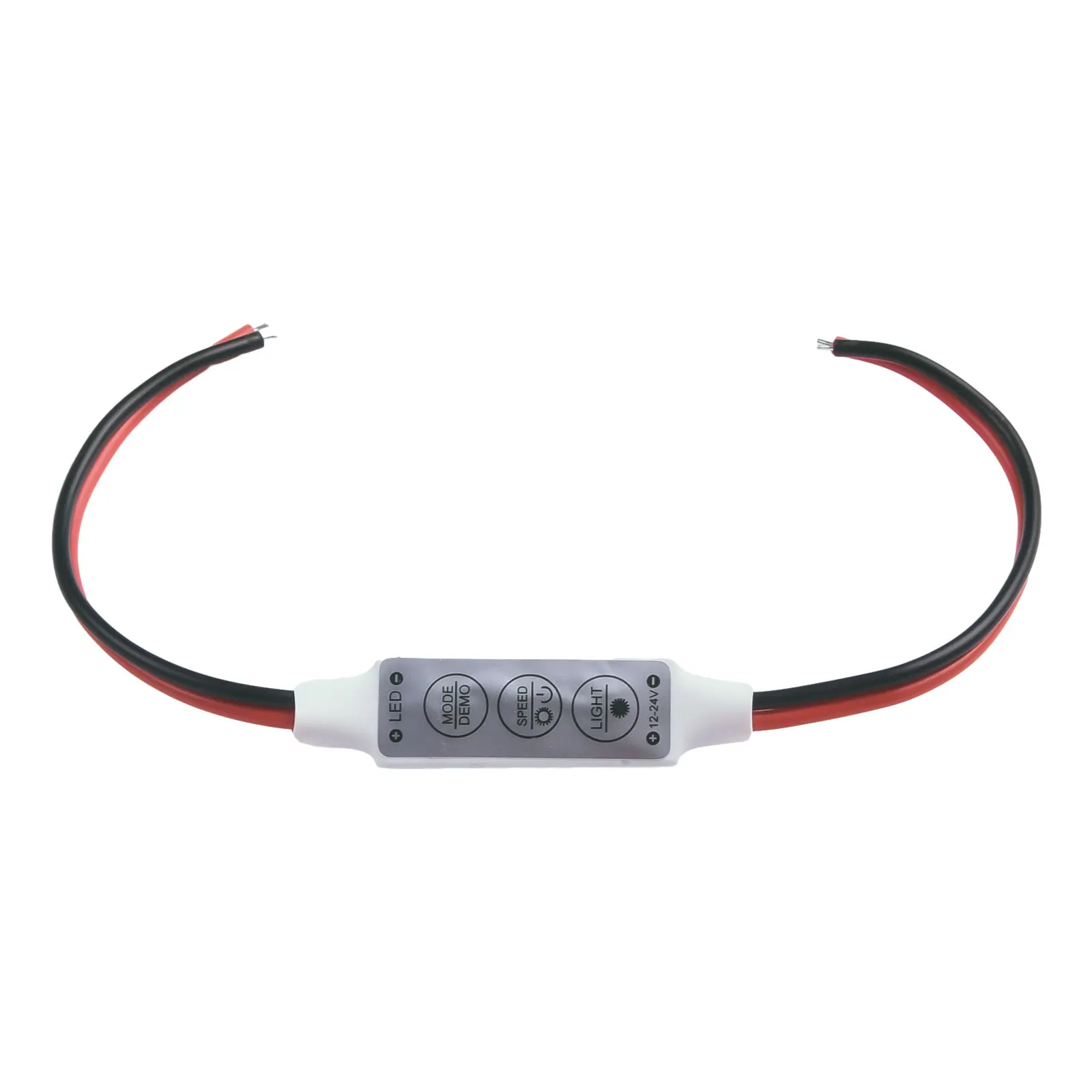 Controller dimmer mini striscia LED 12V con prestazioni avanzate Interruttore ON OFF Ampia compatibilità Luminosità a 8 livelli