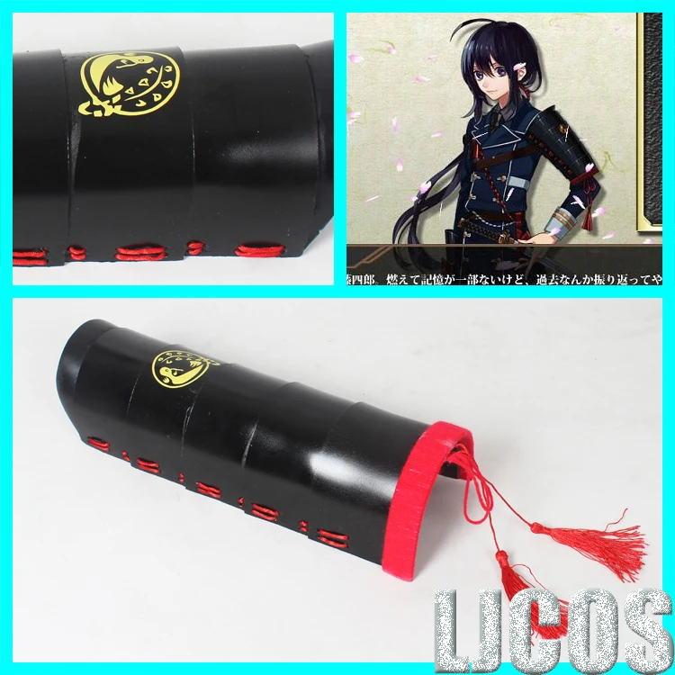 Anime touken namazuo toushirou toushirou cosplay prop armadura ombro adereços para o dia das bruxas comicon adulto mulheres homens role play