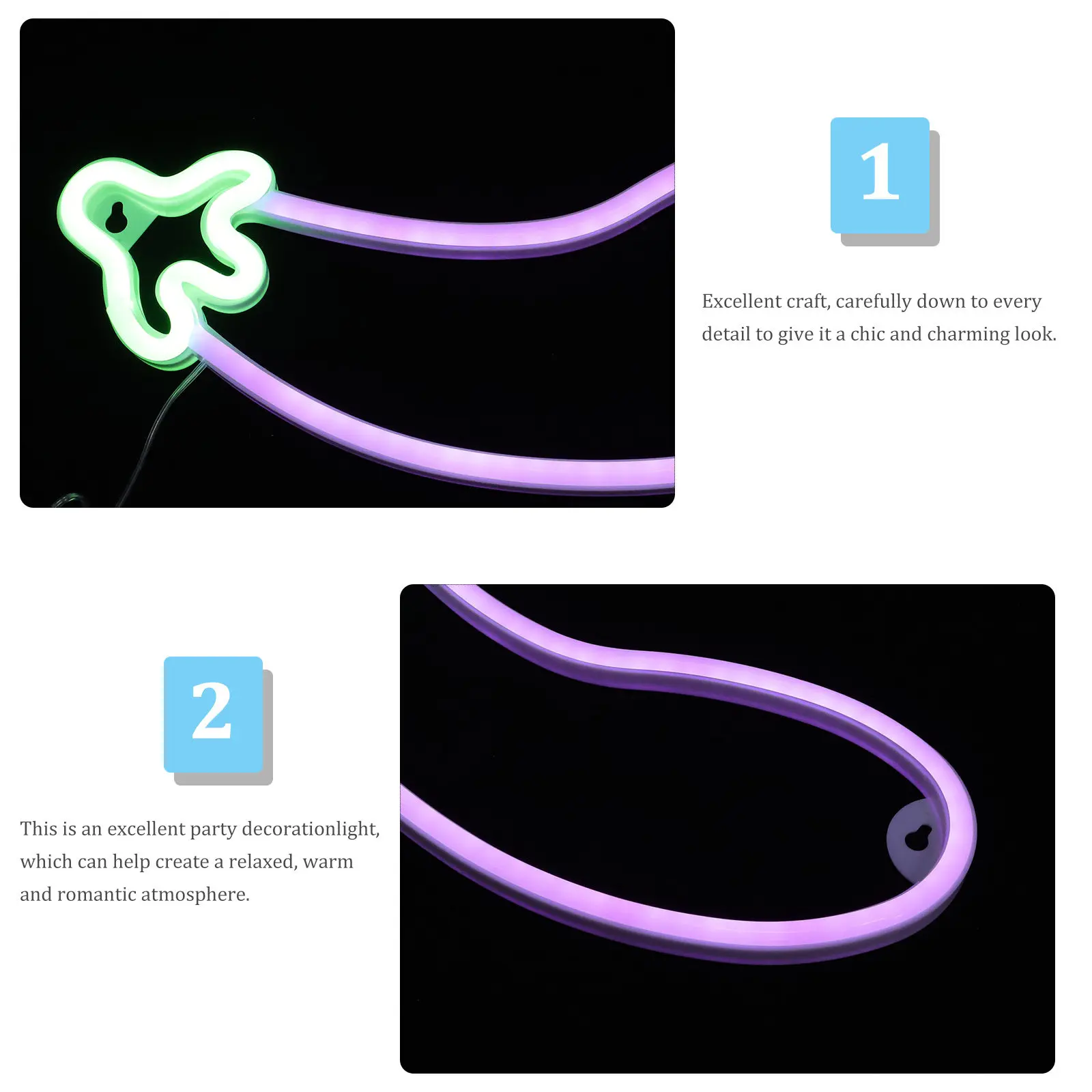 Eggplant Neon Sign LED Night Light – Wall Mount or Tabletop Vegetable-Themed Ambient Decor Lamp for Bedroom