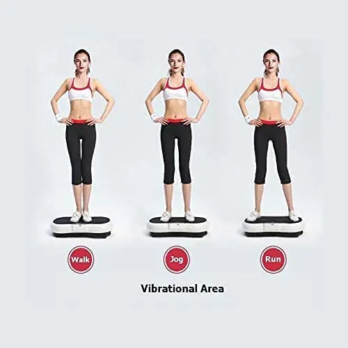 Attrezzatura per il fitness domestica diretta in fabbrica Macchina per piastre vibranti dimagrante per tutto il corpo Oscillatore per piastre oscillanti a direzione verticale