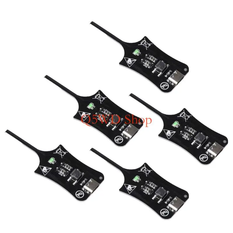 Q5WD Inductance Tester Indicators Light Type C Mobile Repair Electromagnetic Inductions