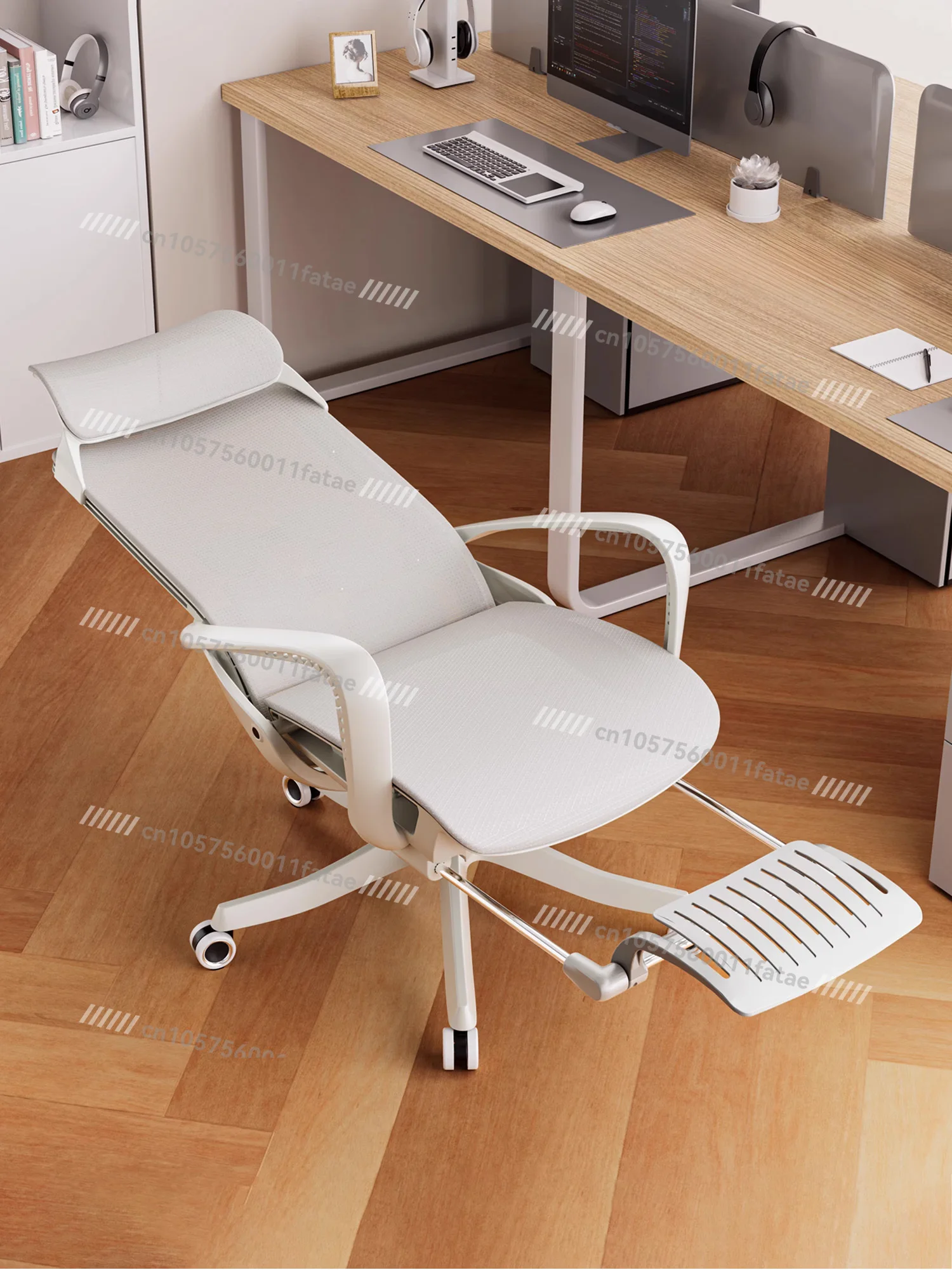 

Sit and Lie Down Dual-purpose Lunch Break Chair Can Lie Flat and Sleep Boss Chair, Afternoon Nap Integrated Ergonomic Chair