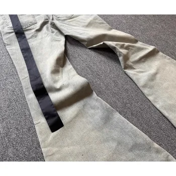 Brand New Rick Washed Blue Zipper Pocket Fit Slim Fit PANT Jeans Cotton Denim Pants Comfort Casual Jeans Size S M L XL #B4 6