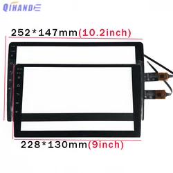 New Touch Glass P/N HLX-90001-V5 Glass 2.5D 10.2 10.1 /9 inch Car GPS Navigation Radio Multimedia Player Capacitive Touch Screen