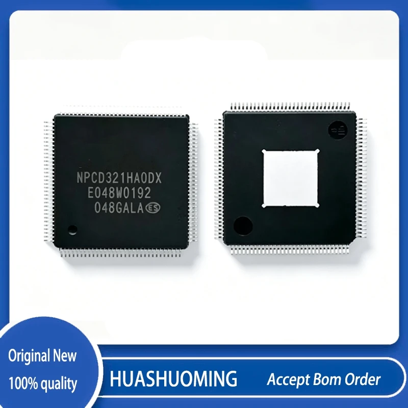 2Pcs/Lot NPCD321HA0DX NPCD321HAODX QFP-128