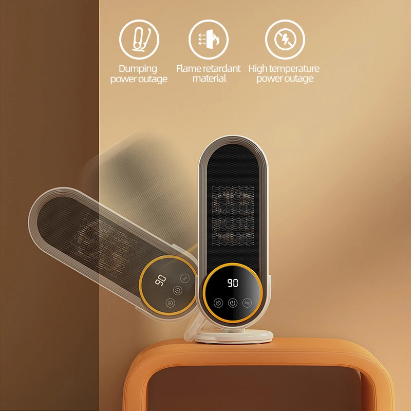 Портативный электрический обогреватель, настольная грелка для рук, космический вентилятор теплого воздуха, мини-вентилятор для общежития, домашние обогреватели, зимний вентилятор